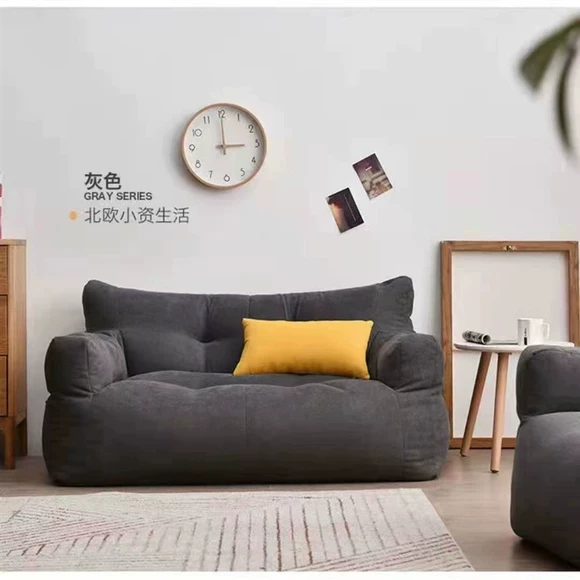 Di động và rửa được kết hợp sofa vải hiện đại nhỏ gọn phòng căn hộ sống kích thước của ba bạn bè nền kinh tế toàn khép kín của đồ nội thất - Ghế sô pha
