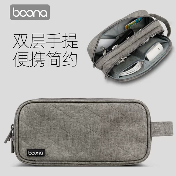 Nhật Bản hoàn thiện kỹ thuật số lưu trữ túi điện thoại di động hộ chiếu gói messenger túi đa chức năng xách tay du lịch túi nữ - Lưu trữ cho sản phẩm kỹ thuật số vỏ đựng airpod 2