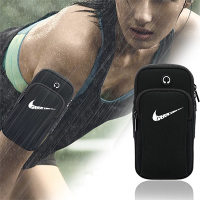 Arm túi nam và nữ chạy thể thao điện thoại di động túi đeo tay túi đeo tay arm túi điện thoại túi ngoài trời thiết bị tập thể dục - Túi xách 	túi đeo tay điện thoại chạy bộ	
