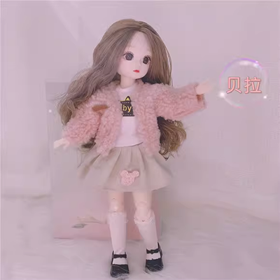 Mua một tặng sáu> Váy thay đổi vẻ đẹp 3D Bộ đồ chơi cho bé gái siêu nhân Barbie cổ tích Đồ chơi công chúa Barbie - Búp bê / Phụ kiện búp bê nhật