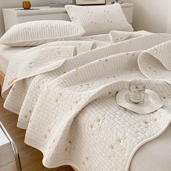 Được trang bị bông bông mite duy nhất mảnh vỏ bảo vệ 1,5 m dày Simmons /1.8m bụi trượt bedspread - Trang bị Covers