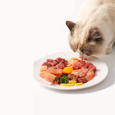 Thức ăn cho mèo Norre Thực phẩm dành cho mèo toàn thời gian Thức ăn cho mèo 2,5kg dành cho người lớn - Cat Staples Cách mix hạt cho mèo