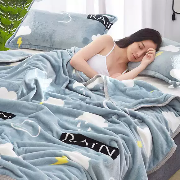 Koala Carpet Air di động văn phòng nap chăn mền với du lịch và giải trí nhỏ máy lạnh chăn Summer Độc - Ném / Chăn chăn lông tuyết nhung