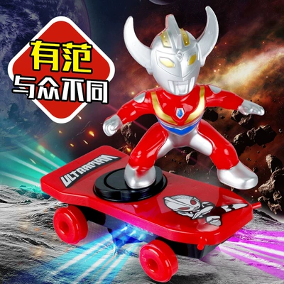 Vibrato với đồ chơi phổ biến Altman Spiderman trẻ em điều khiển từ xa diễn viên đóng thế scooter cậu bé món quà sinh nhật đồ chơi cho bé 1 tuổi