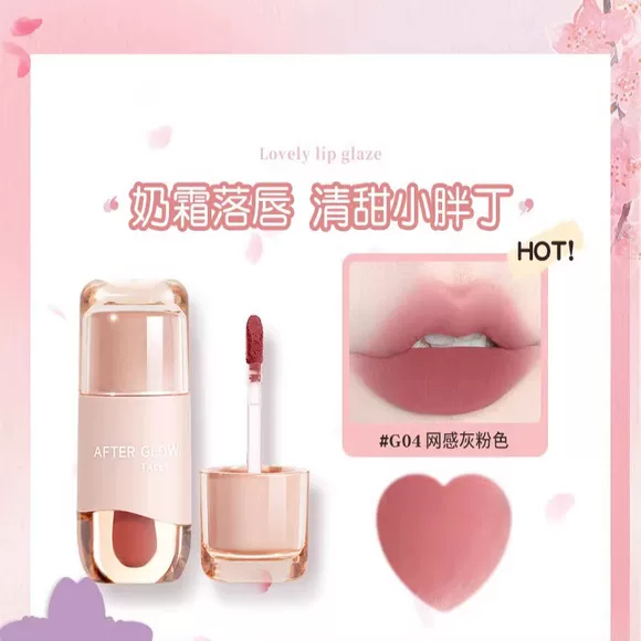 MAC Charm Soft Matte Bullet Lipstick 3g King Glory Lipstick Pink Red Tube Cherry Blossom Limited - Son môi