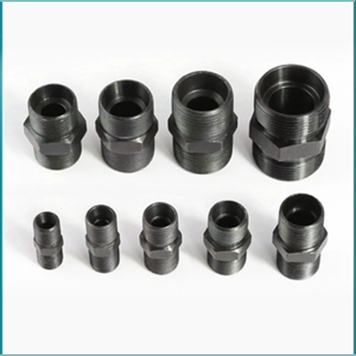 Khớp nối chuyển tiếp ferrule thủy lực có ren ngoài hình chữ H M 14 16 18 22 * ​​1.5 dây thép carbon trực tiếp khớp nối xoay thủy lực