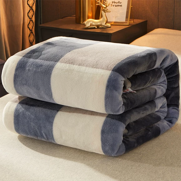 Xuất khẩu flannel cashmere lông cừu của Mỹ chăn chăn chăn giải trí chăn dày ngủ trưa ấm áp là - Ném / Chăn chăn đại hàn