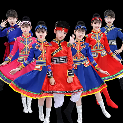 Quần áo Mông Cổ nam Mông Cổ trưởng thành mới hiện đại Tây Tạng trang phục khiêu vũ