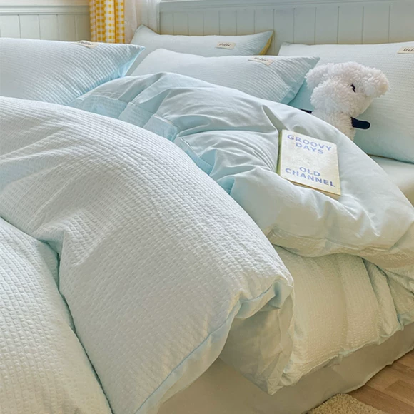 Giường cotton ở Nam Cực Khăn trải giường bằng vải bông đơn mảnh 1,5 m 1,8 nệm Simmons bảo vệ - Trang bị Covers ga giường chun