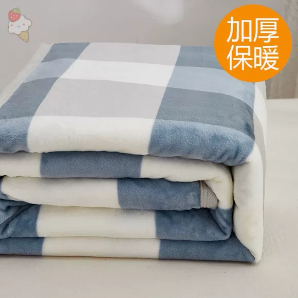 Lamb nhung chăn san hô lông cừu chăn văn phòng ngủ trưa chăn đầu gối flannel chăn thường chăn nhỏ