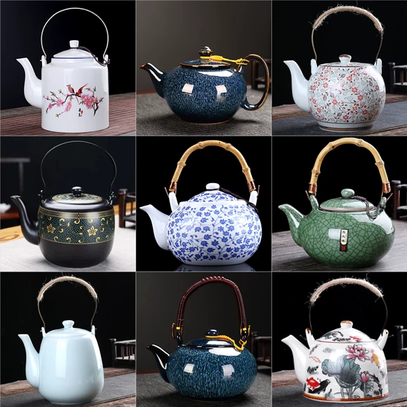 Geisha mun khay trà nhà đơn giản rắn gỗ bộ trà cảm ứng bếp bàn trà thoát nước nhỏ trà biển khay gỗ - Trà sứ bộ ấm trà đạo
