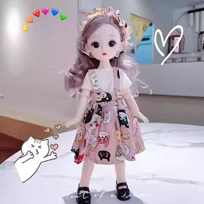 Little Mahara Dress Up Barbie Tie Set Hộp quà tặng Cô gái đồ chơi Công chúa Wedding Set Box Doll - Búp bê / Phụ kiện đồ chơi búp bê thời trang và phụ kiện